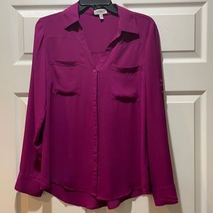 Beautiful magenta blouse